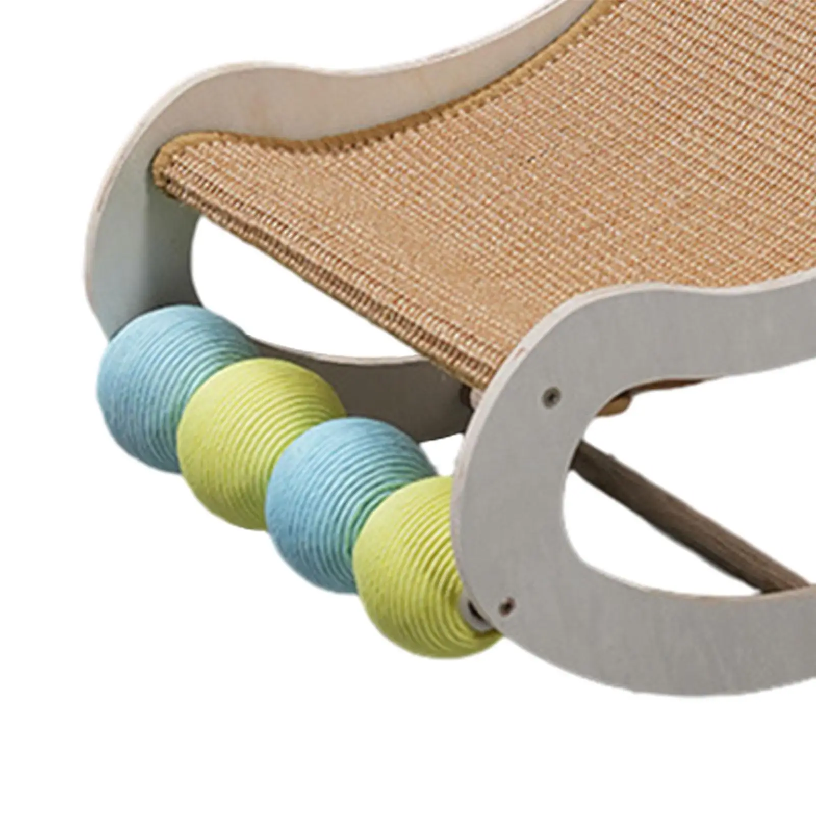 Cat Hammock Bed Cat Scratcher Cat Rocking Chair Sleep Supplies Furniture Protector Kitty Swing Chair Cat Lounge Chair , Brown