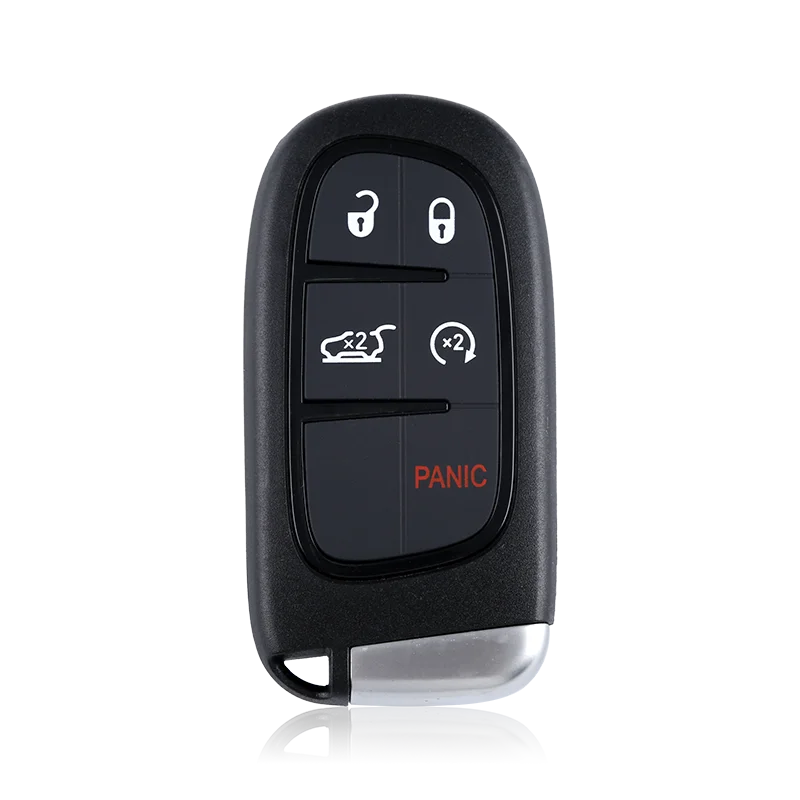 

Смарт-ключ Jeep Liberty 2017-2019 433 МГц2-4A-4 + 1 кнопки FCC ID: GQ4-54T