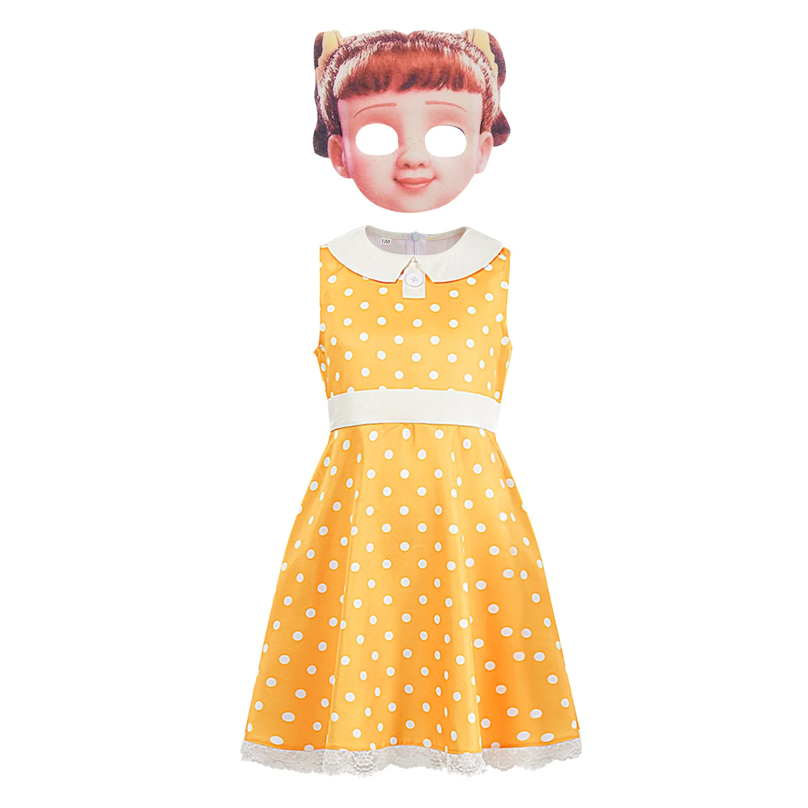 

Toy Story Cosplay Dress For Girls Gabby Doll Halloween Children's Stage Performance Costume One-piece Dress