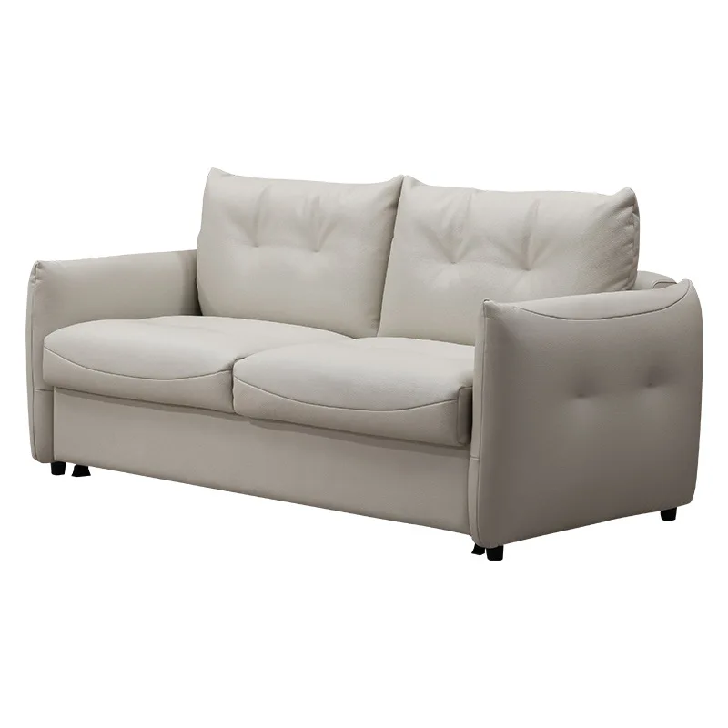 

Multifunctional sofa bed home simple solid color sofa versatile soft furniture bedroom living room small apartment home