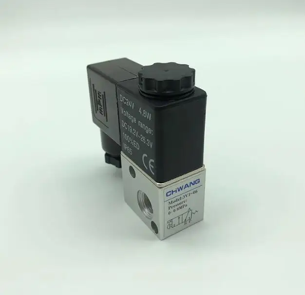 Air Solenoid Valves 3V1-06 2 Position 3 Port 1/8