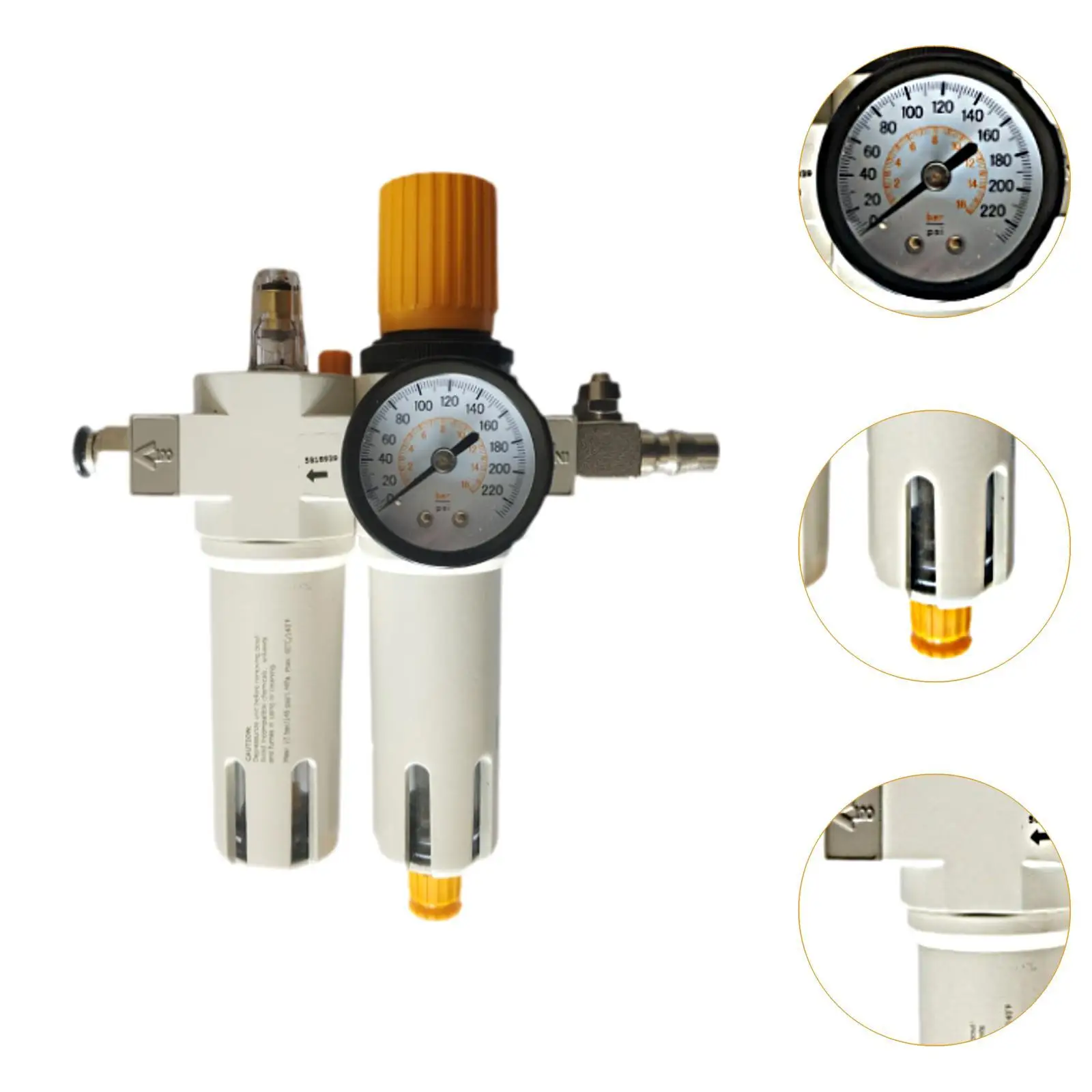 Air Pressure Regulator Impact-resistant Professional High Performance Tyre Changer Accessory Tyre Changer Oil Water Regulator
