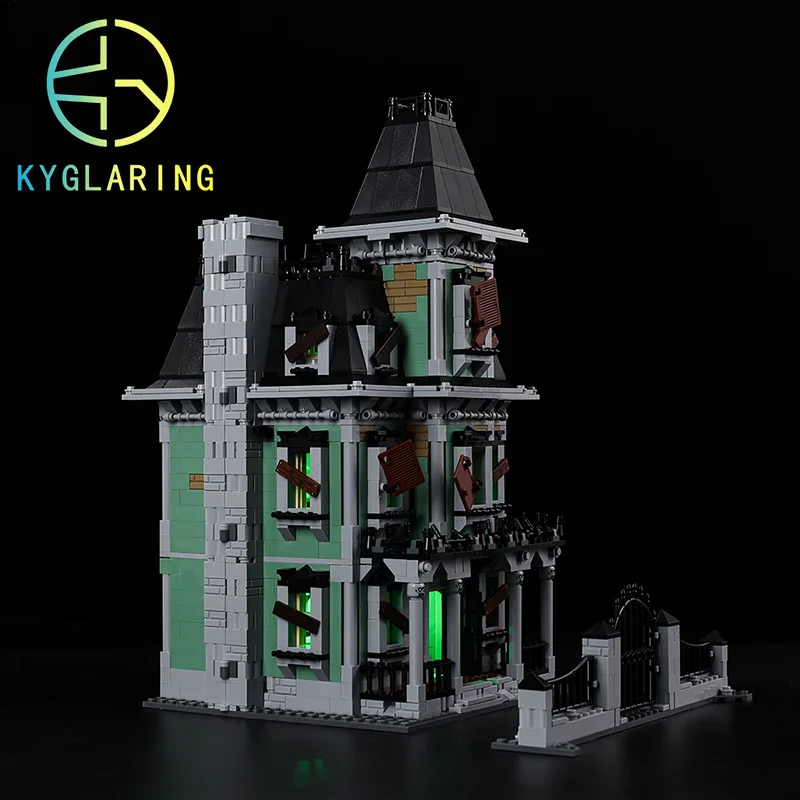 Kyglaring Kit luce LED fai da te per la versione classica della casa stregata 10228 (non includere blocchi di costruzione)