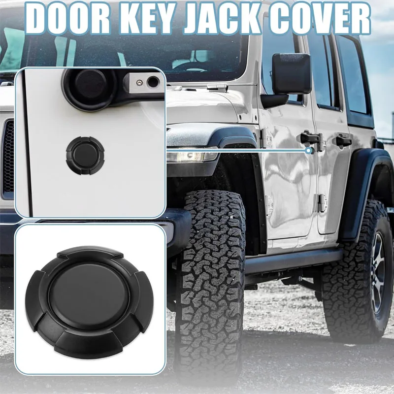 

Крышка замка для внешней двери автомобиля подходит для Suzuki Jimny 2019 2020, декоративная и декоративная крышка замковой скважины автомобиля