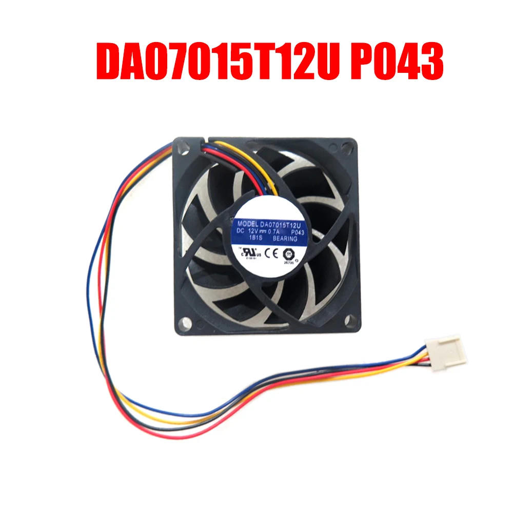 

Cooling Fan For AVC DA07015T12U P043 DC12V 0.7A 7CM 4PIN New