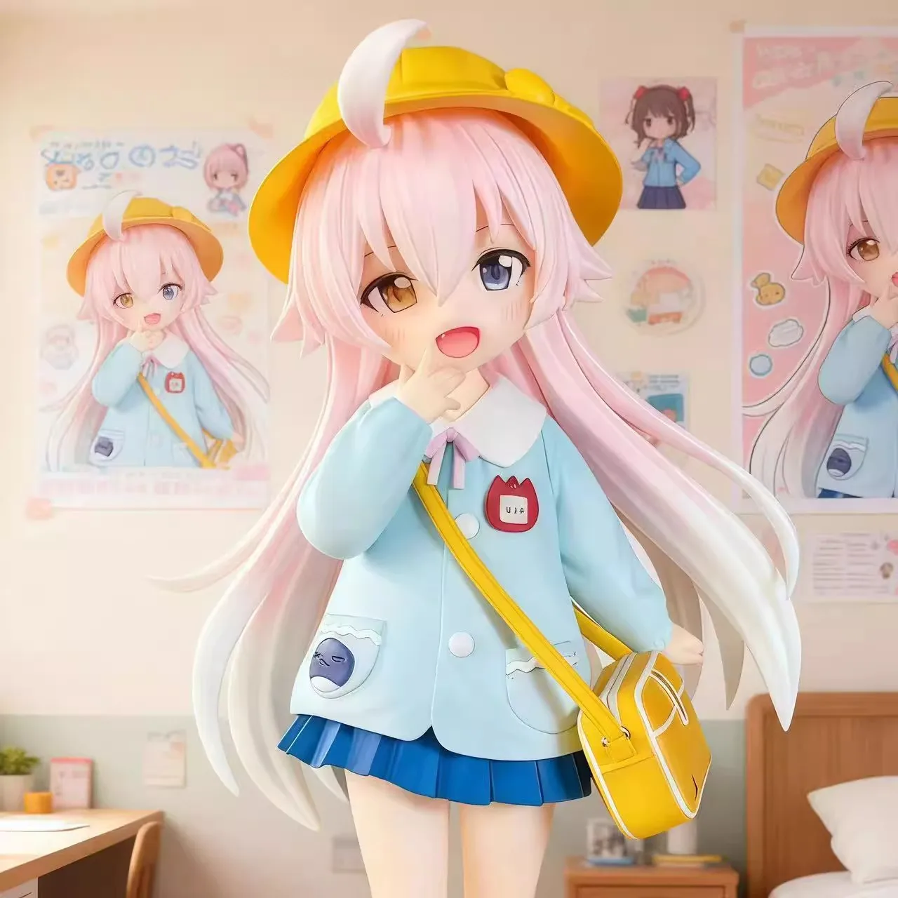 Blue Archive Anime-Figur Takanashi Hoshino, süßes Mädchen, PVC-Sammlermodell, Desktop-Dekoration für Anime-Sammler, Geschenk