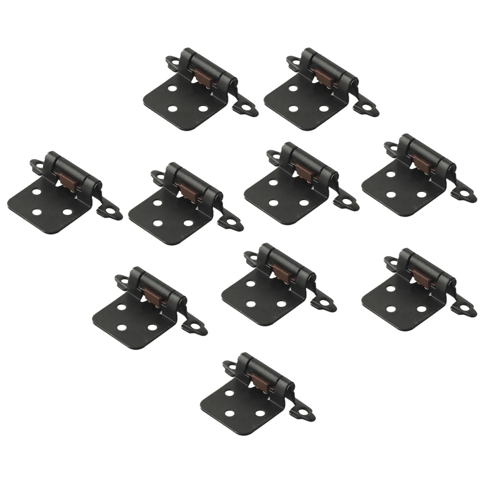 

Home Door Hinges Cabinet Cupboard Furniture Hardware Heavy Duty Self-Closing W/ Screws 7x4x3cm Cold-rolled Steel