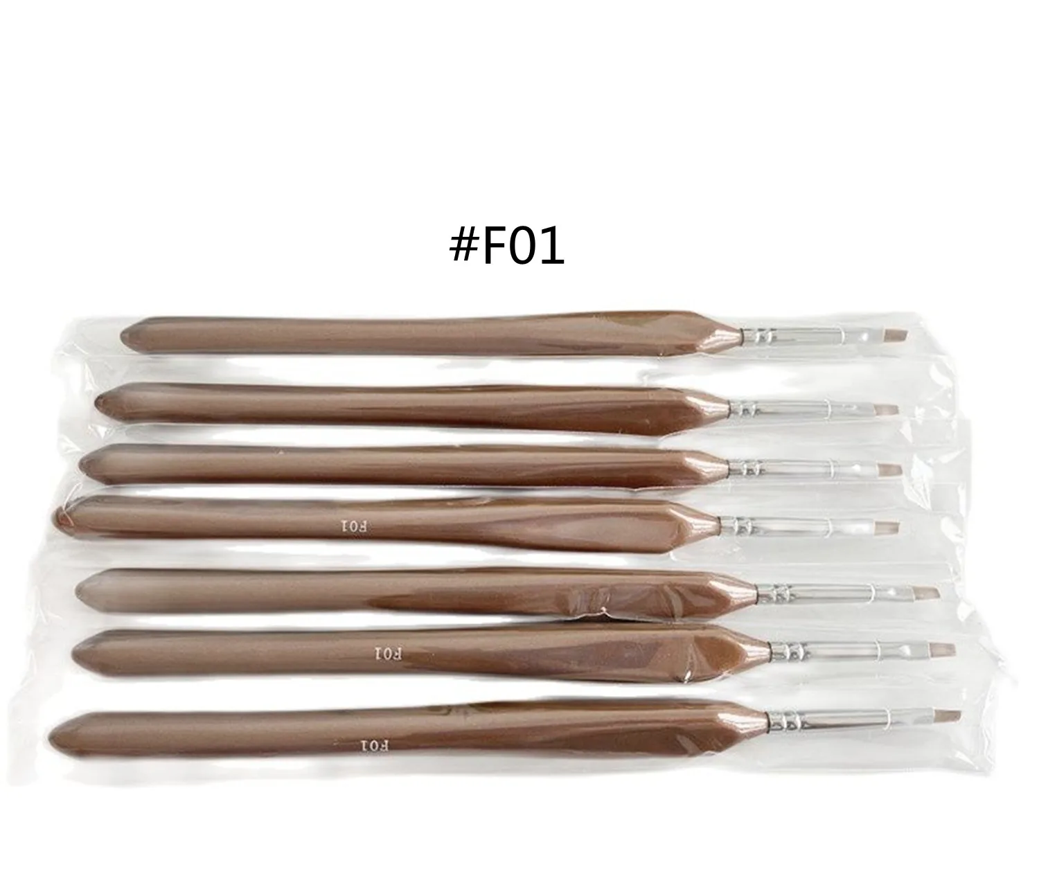 

10Pcs #F01 Dental Sable Hair Brush Pen Porcelain Brushes Enamel Veneering Powder Opaque