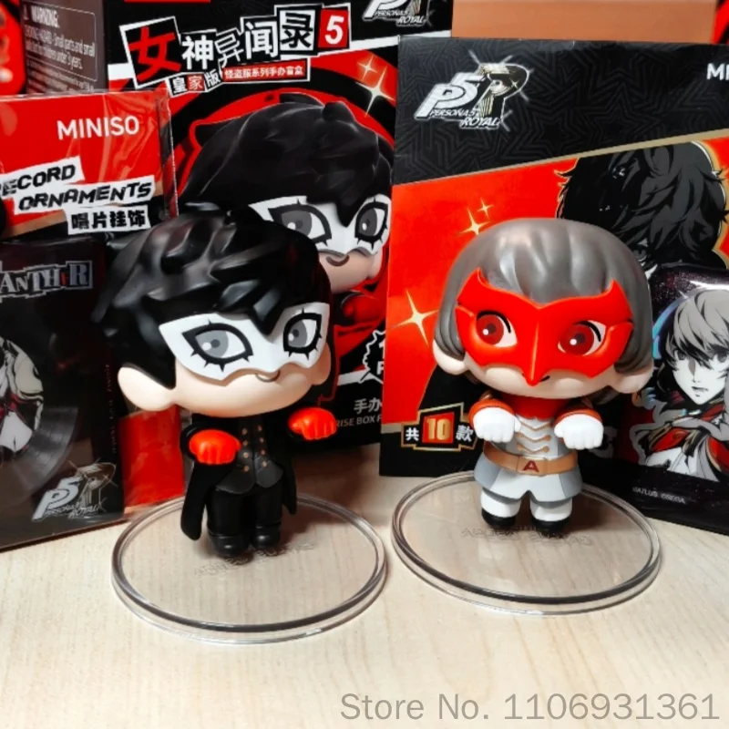 

Genuine Persona 5 Royal P5r Phantom Thief Outfit Series Blind Box Anime Figure Ornament Toy Collection Gift Mini Mystery Box