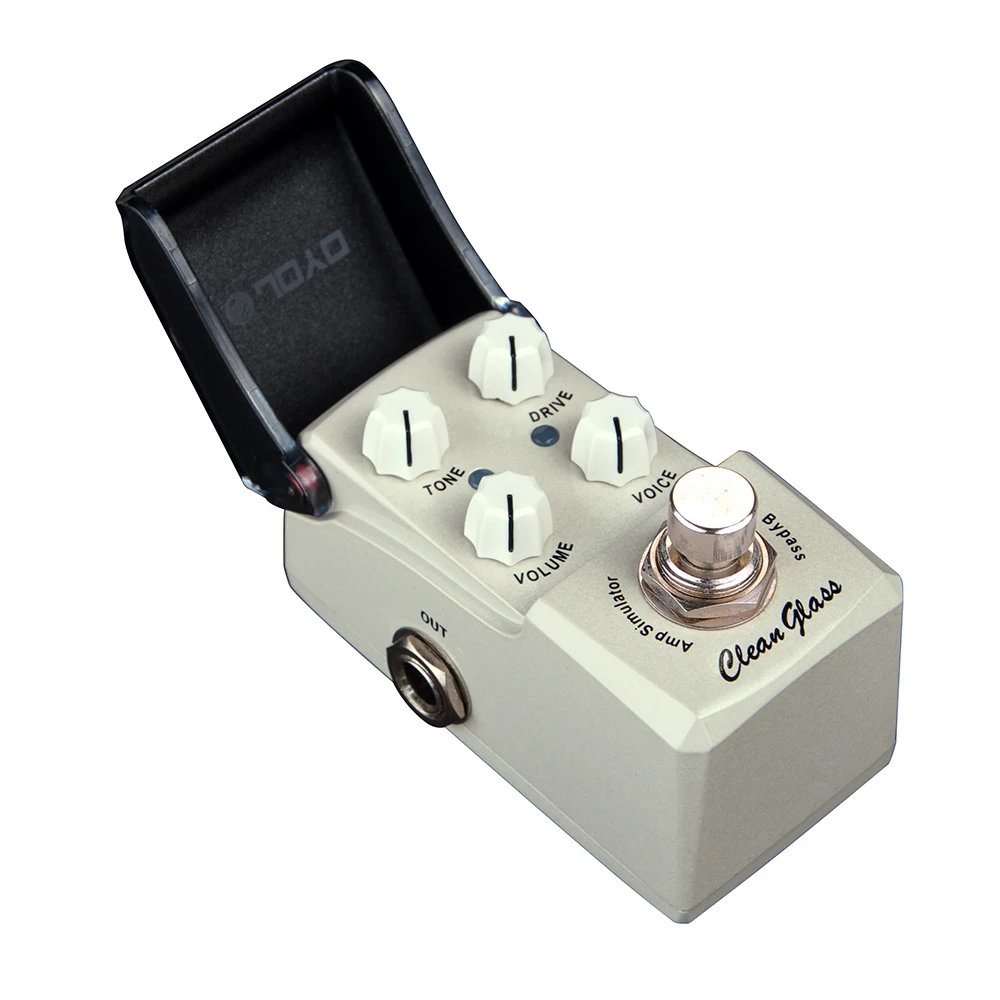 JOYO JF-307 CLEAN GLASS Amplifier Simulation Pedal Classic Amp Sound Guitar Effect Pedal Delivers Amazing Lead Sound