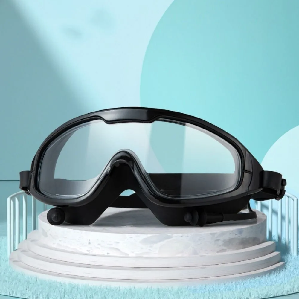 

Swimming Accessories Big Frame Swimming Goggles Anti Fog Wide View Swim Glasses HD Transparent Swimming Eyewear Swimming Pool