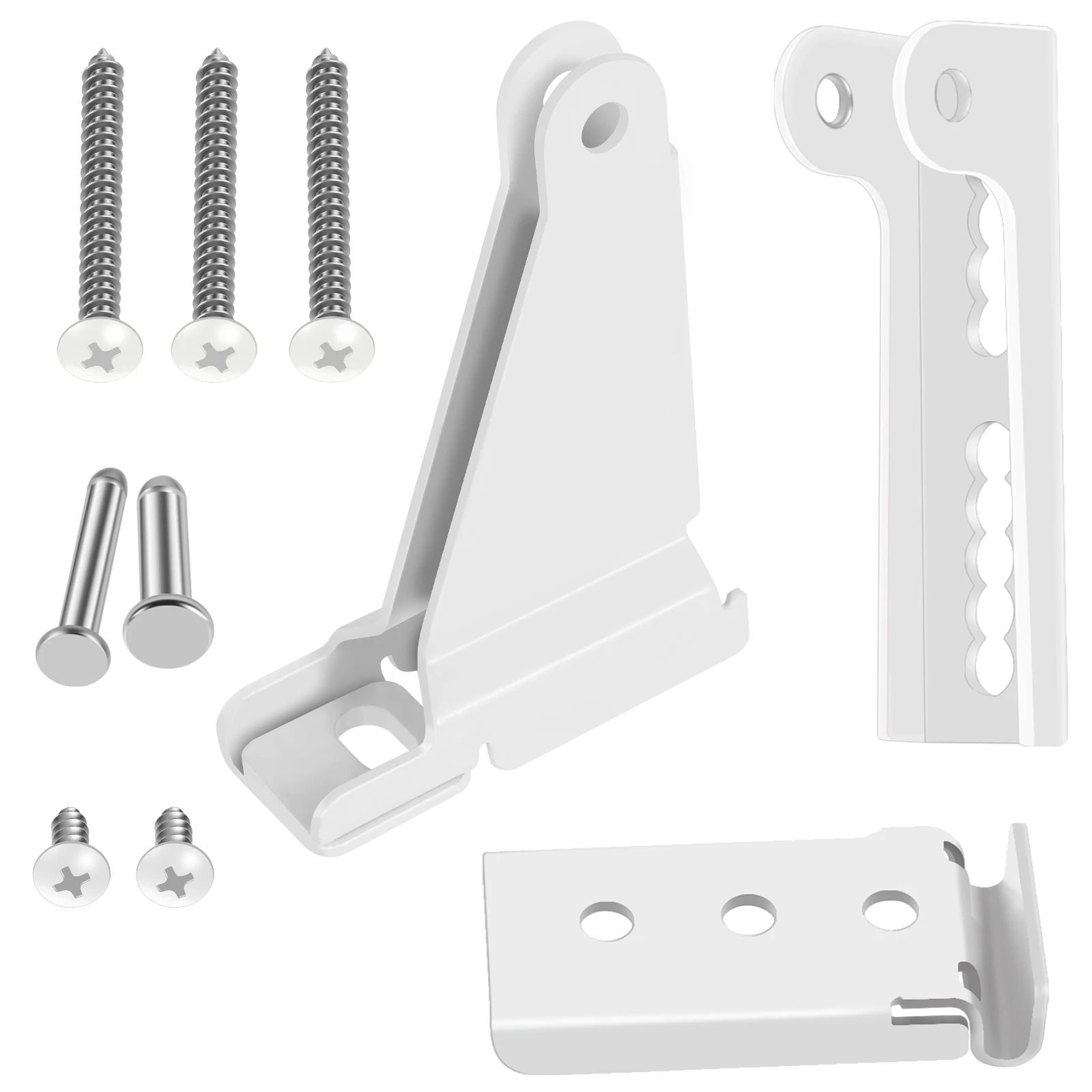 Storm Door Closer Bracket Reinforced Repair Jamb Bracket Compatible with Andersen Emco Larson Pella 40201 Door Repair Kit