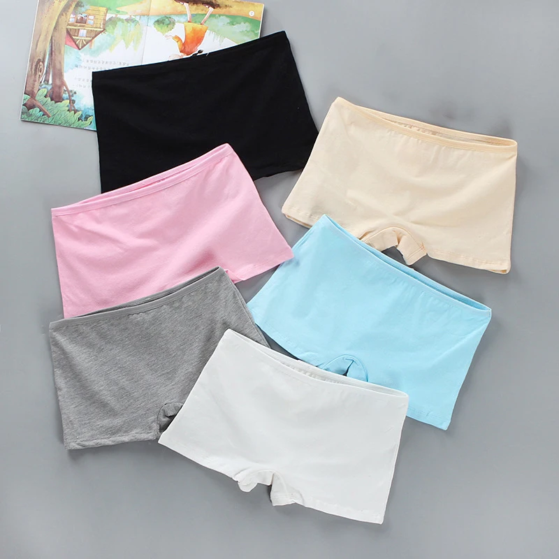 Underwear Underpants Men Shorts Stylish and Lightweight Solid Color Cotton Boxers for Kid Children Summer Shorts