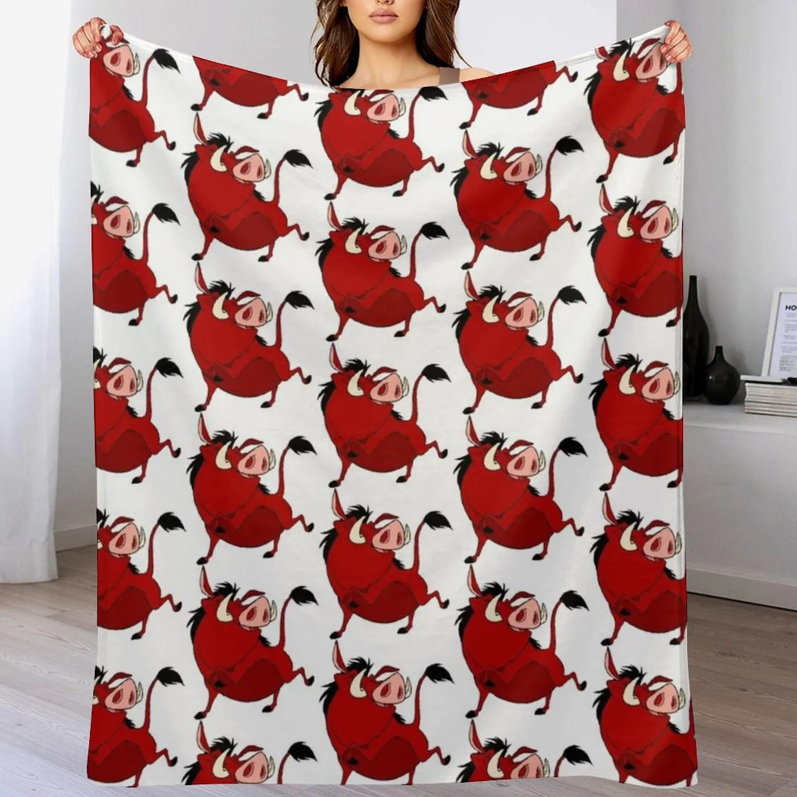 Pumba Throw Blanket Bed covers Decorative Sofas Fashion Sofas Blankets