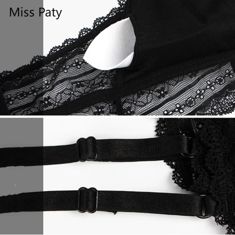 النساء العشير مثير الدانتيل رقيقة مثلث لينة كوب دون حلقة الصلب الملابس الداخلية الإناث Barlette القطن حمالات الصدر للفتيات #5