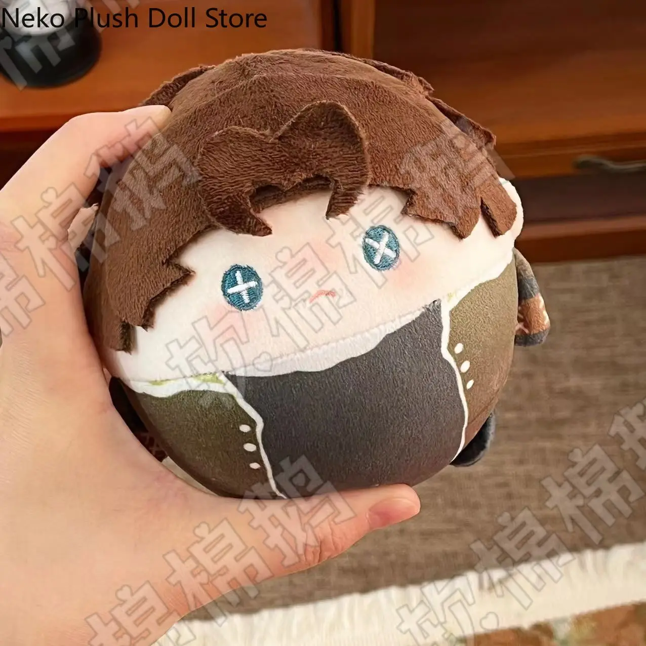 

Anime Identity V Attribute Naib Subedar Cosplay Cartoon Cute Cotton Doll Plush Toys Fluffy Dango Backpack Pendant Xmas Gift 10CM