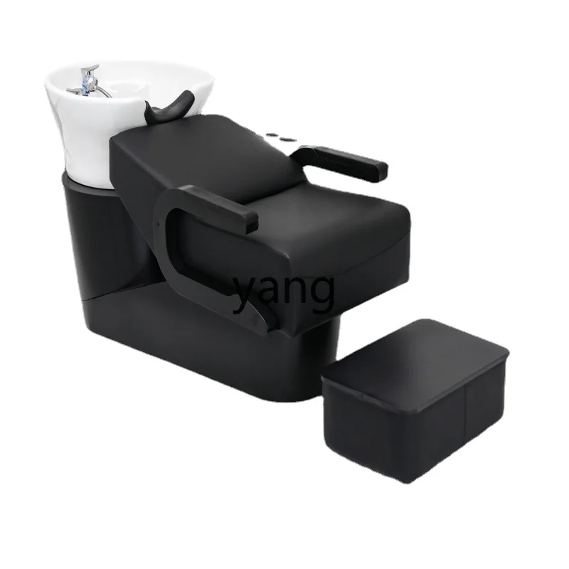 

CX Ceramic Basin High-End Shampoo Chair Barber Shop for Hair Salon Hair Salon Lying Half