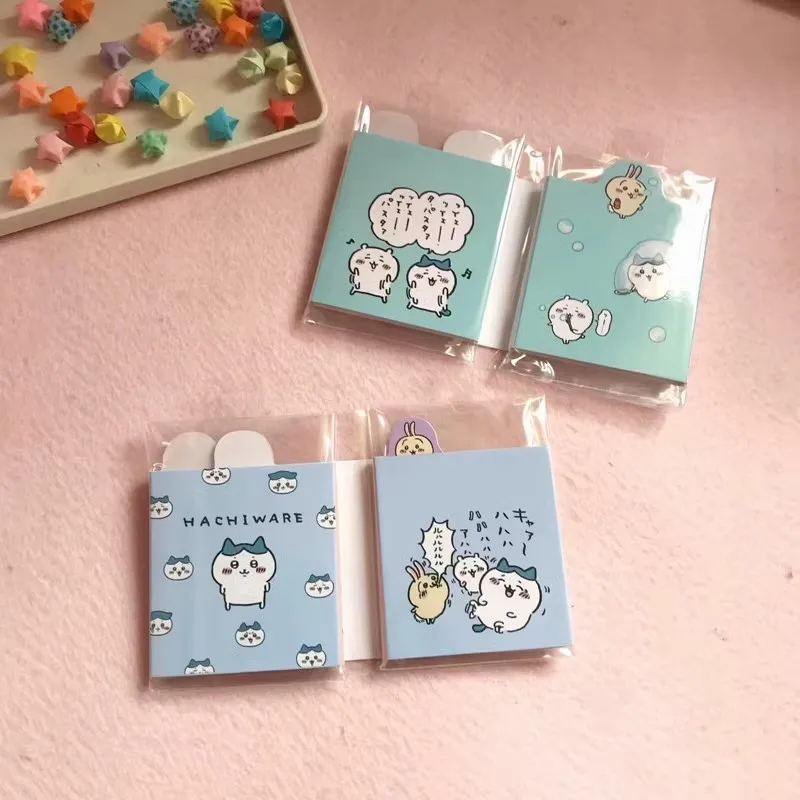 かわいいちいかわ漫画かわいい付箋和風ギカワメッセージブックは破れる文房具メモパッドオフィスアクセサリー