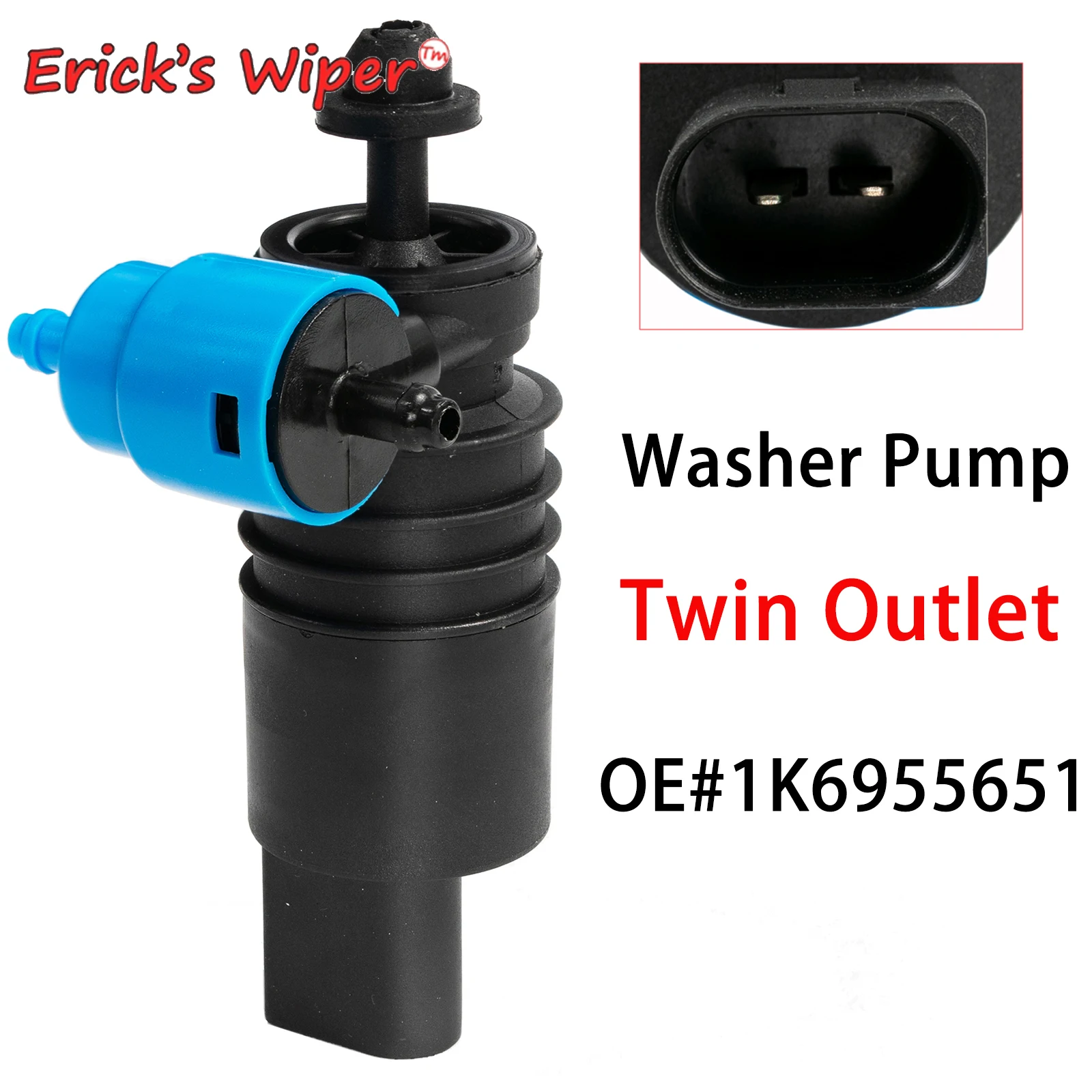 Erick's Ruitenwisser Voorruit Ruitenwisser Water Wasmachine Pomp Motor Voor Audi A3 8L1 A6 4B2 C5A4 8D5 B5 8E5 B6 A4 8P1 8PA 8ED B7 4F5 C6