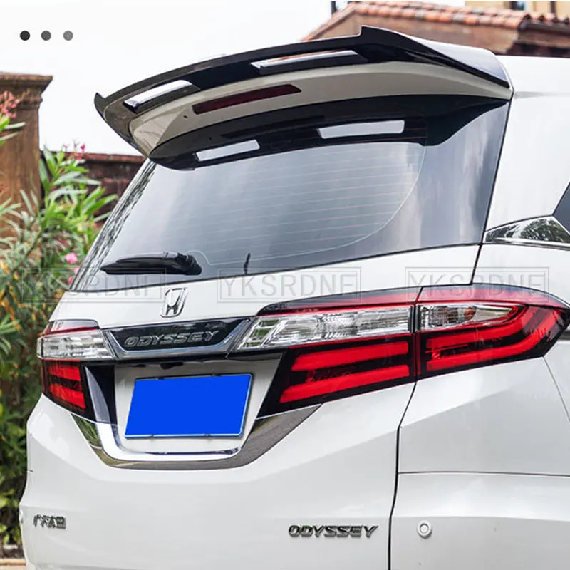 For Honda ODYSSEY Spoiler 2015 2016 2017 2018 2019 High Quality ABS Unpainted/Gloosy Black/Carbon Color Roof Spoiler