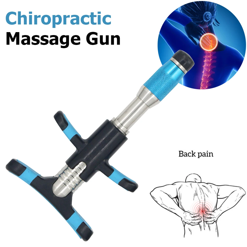 

Manual Chiropractic Adjusting Tools Health Care Massager Activation Therapy Limbs Joint Body Relief Spine Correction Massage Gun