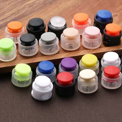 10pcs Plastic Spring Cord Lock Stopper Rope Clamp Toggle Clip For Laces Buckle Backpack Sportswear Shoelace Paracord Lanyard