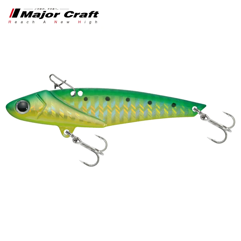 MajorCraft Japan Maple Lure Subway Plate Bait JPB Full Swimming Layer Vibration Metal VIB Fake Bait Universal Hard Bait