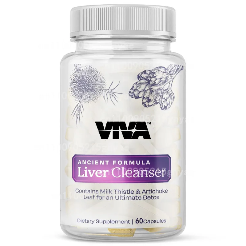 

Liver Herbal Supplement -60 Capsules - Advanced Formula - Supports Fat Metabolism - Helps Digestive Enzymes, Liver Cleansing