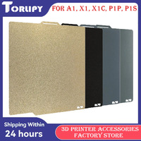 For Bambu lab Build Plate PEI PEI Spring Steel Sheet A1 X1 X1C P1P P1S Bambu lab 257x257 Build Plate 3D Printer Accessory Plate
