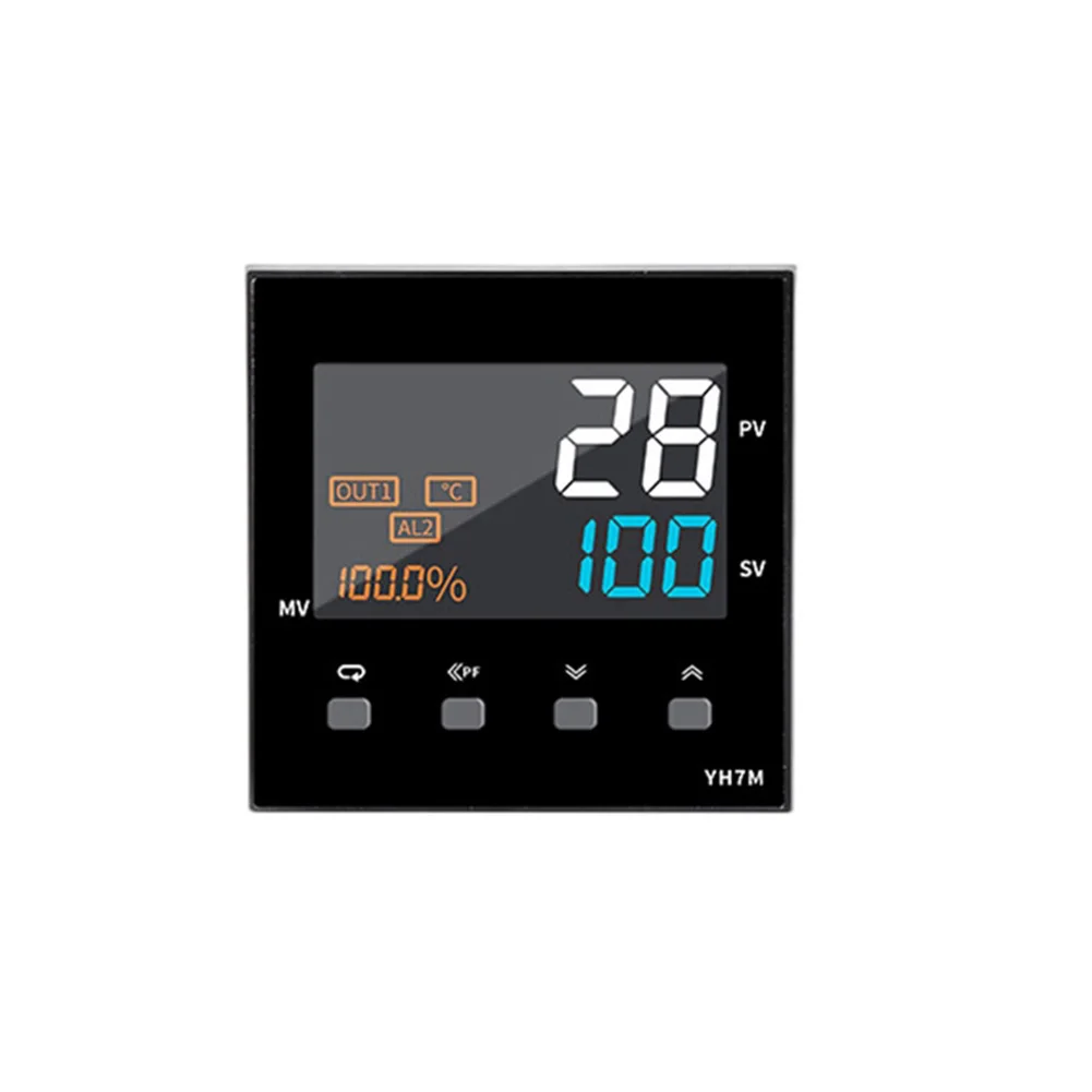 K Type Thermocouple PID Temperature Controller Alarm Relay Output AC250V 3A Supports 3-wire Sensors PID Temperature Control Kit