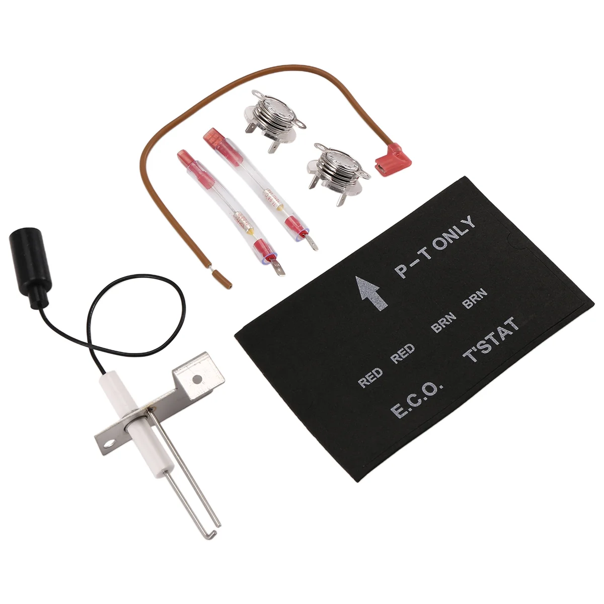 RV Water Heater Thermal Cutoff Assembly Kit (with Water Heater Igniter &ECO Thermostat), Compatible for Atwood 91447