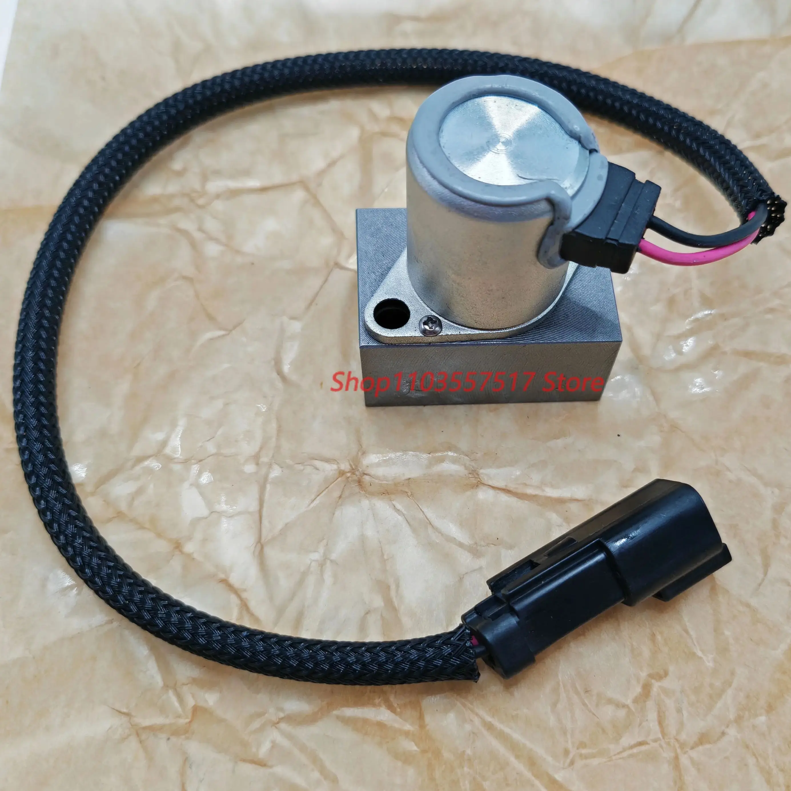 702-21-57400 New Excavator Hydraulic Pump Solenoid Pilot Valve 7022157400, For Komatsu Excavator Parts PC200-7/8 PC210-7 PC300-7