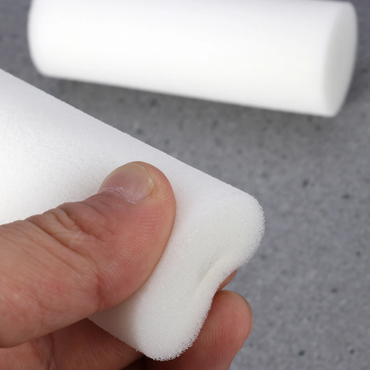 

2pcs 4-Inch Mini Roller Sleeve High Density Lightweight Round Design Smooth Wall Portable For Doors Baseboards Small Projects 4