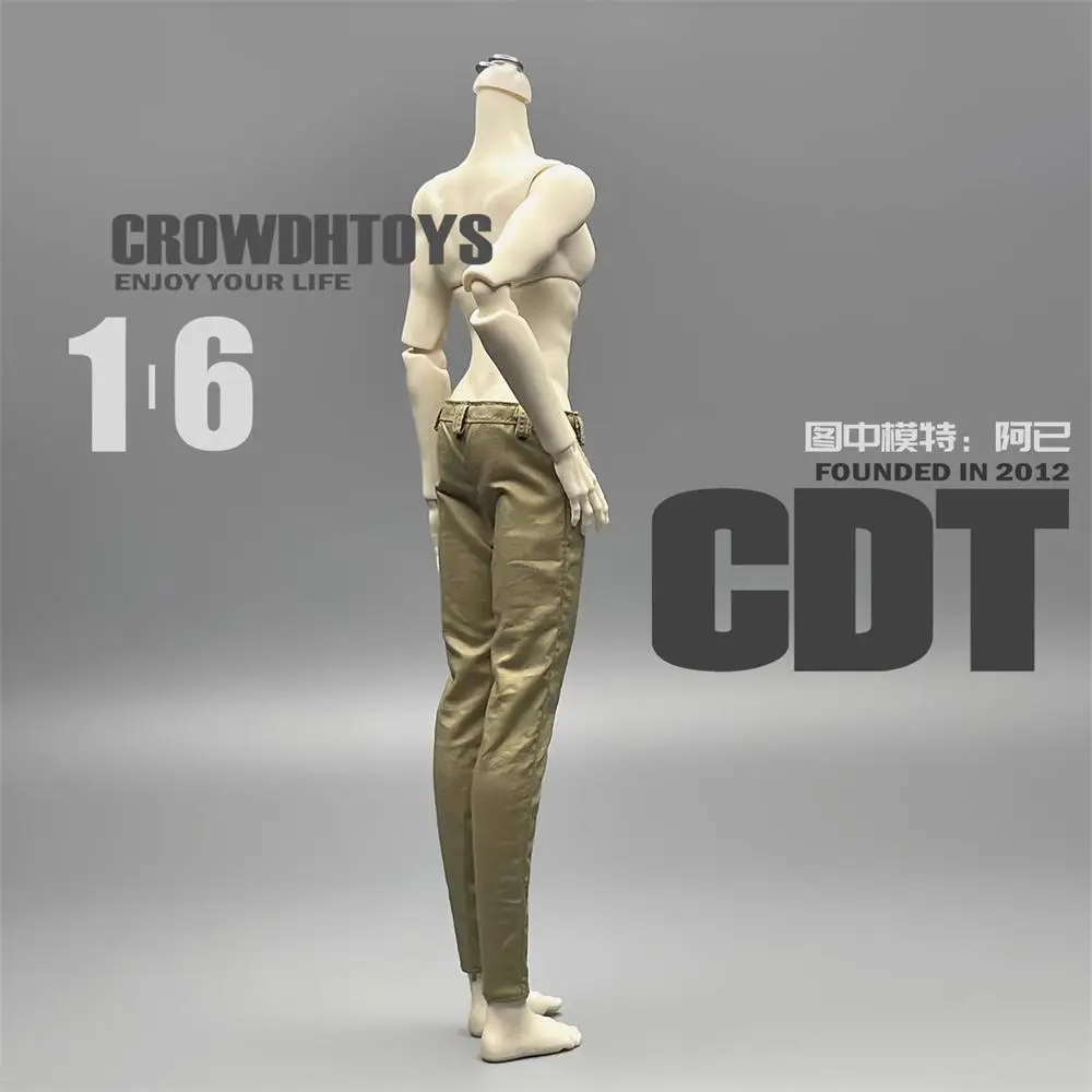 Nuovo Arrivo 1/6th Moda Moderna Pantaloni Slim Pantaloni Multi Opzione Colore Nessun Corpo Nessuna Bambola Per 12 "Spalla Stretta Sottile Corpo Figura