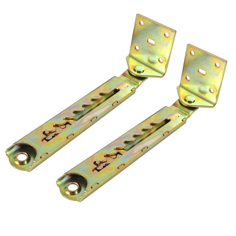 

1 Pair Angle Lifting Rod Desk 7 Gear Adjusting Hinge Angle Hinge With Bracket