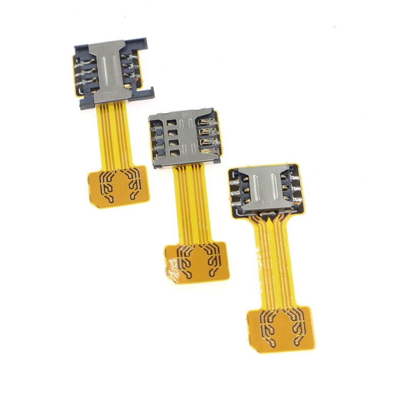 New Double Dual SIM Card Micro SD Adapter for Android Extender 2 Nano Micro SIM Adapter for Xiaomi Redmi for Samsung Phone