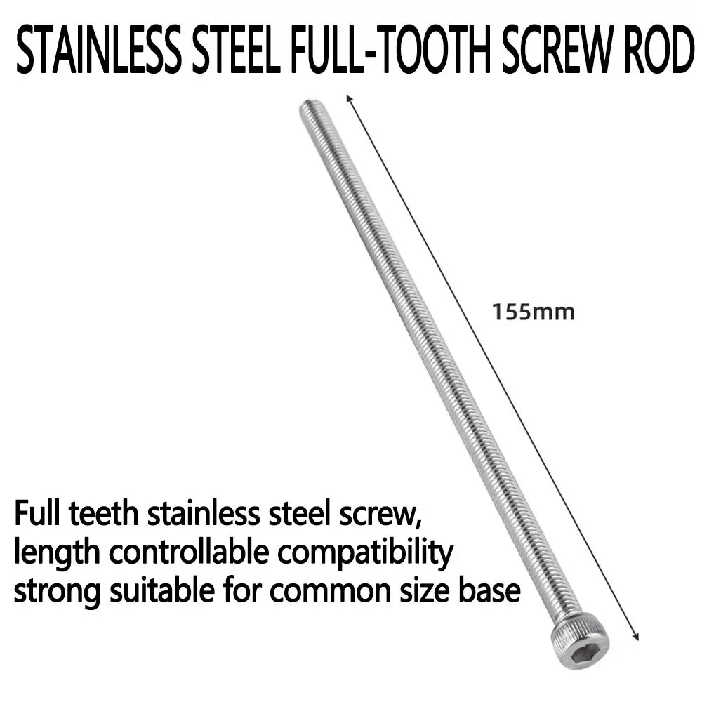 

Silver Bicycle Tower Base Tool Portable Durable Tower Base Removal Tool Stainless Steel Wear Resistant Tower Base Installer