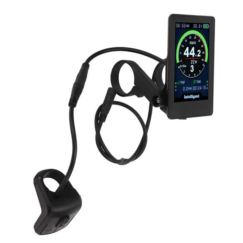 A64T-860C دراجة كهربائية كامل اللون شاشة الكريستال السائل لسلسلة بافانغ منتصف محرك المحرك عدة 3.5 بوصة IPS IP65 مقاوم للماء