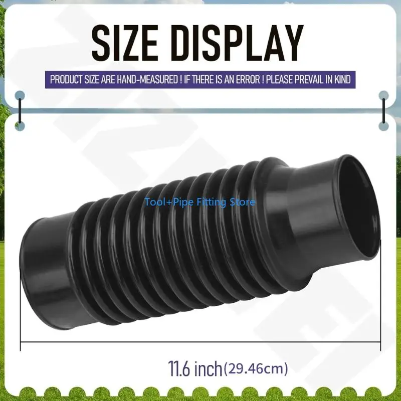 F92B High Performances Flexible Blower Hose And Clip To Improve Machine Efficiency