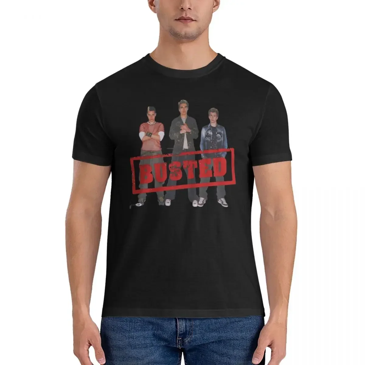 Busted Circa 2002 T-shirt Men Funny Oversized T Shirt Men Crew Neck Summer Shirts Tops S-6XL