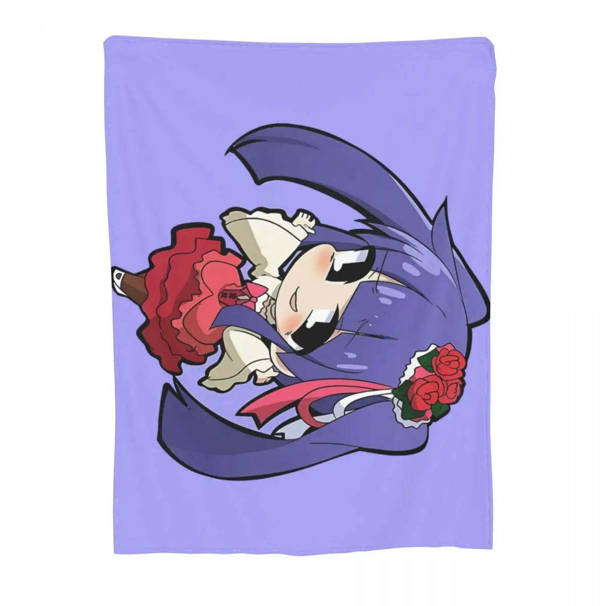 بطانية صوف صغيرة فائقة النعومة ، Higurashi No Naku ، Koro ، Ni Furudo ، Erika Umineko ، عندما يبكون