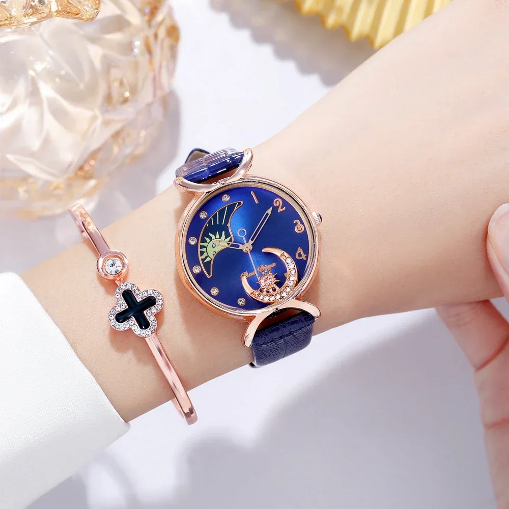 Women's Fashion Luxury Time Unique Creative Noble Design Watches Casual Quartz Watch for Women Ladies WristWatch Montre Femme