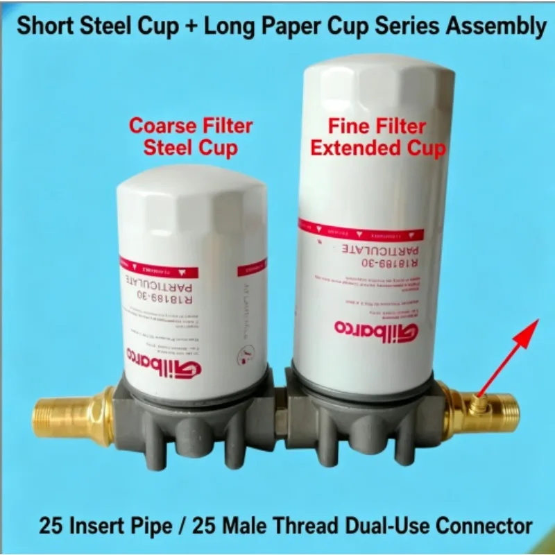 fueldispenserfilterassemblygasolinedieselfuelfilterstrainer-pump-filter-screenseries‑connected-precision-fuel-filter-spare-parts