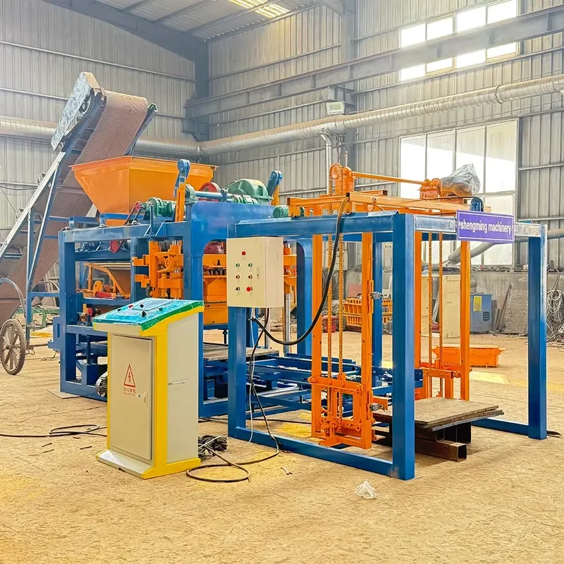 QTJ4-25 Block Making Machine Automatic Cement Hollow Brick Machine Interlocking Paver Machine
