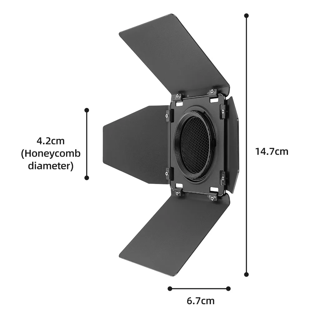 Godox BD-10 Barn Door SN-04 Snoot AD-R14 AD-R12 Standard Reflector AD-AB WB30P Battery Accessories for Godox AD300PRO