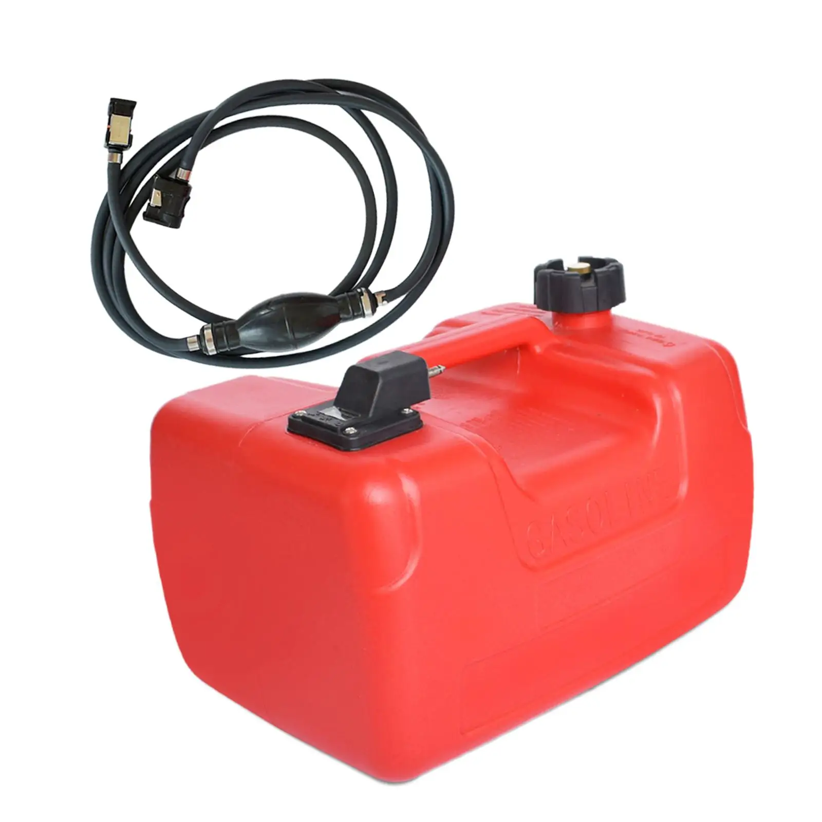 Marine Portable Boat Fuel Tank 12L Universal Outdoor Boat Motor Parts High Impact Resistance for Marine Outboard Boating Rowing