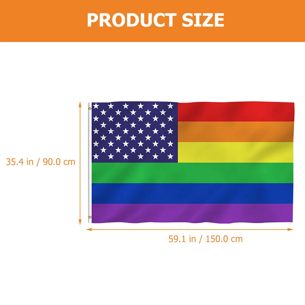 

Banner Flag Gay Pride Outdoor Decoration Large Lgbtqia Parade Flags Homosexuality Decorations