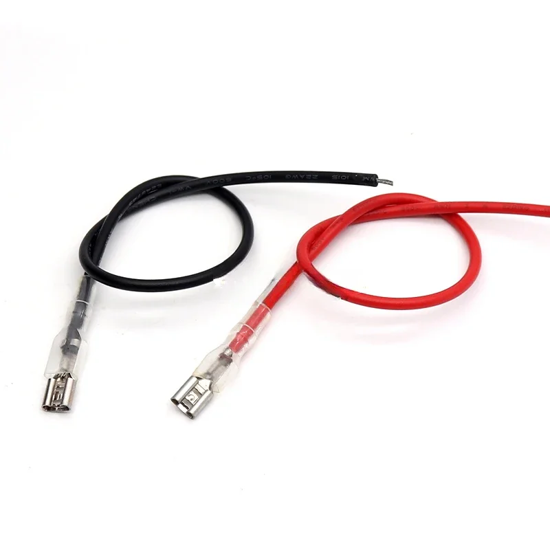2.8MM 4.8MM 6.3MM, spring insert, female terminal wire, sheathed single and double-headed connecting wire.