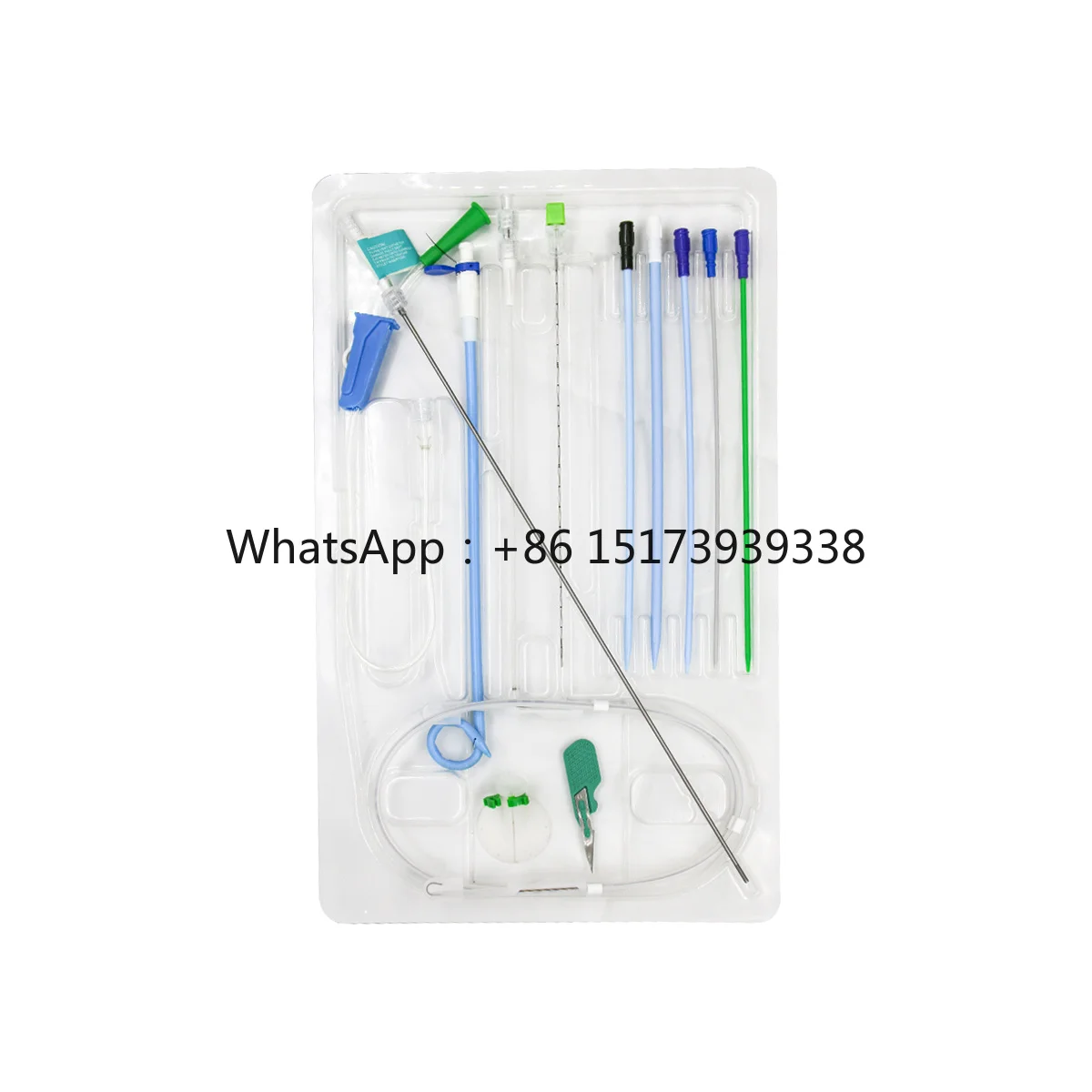 Pigtail Drainage Catheter with Guidewire Locking Mechanism Safe  Clinical Use