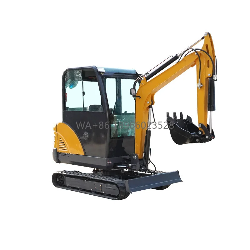 Prix de gros Mini pelle 3 tonnes ferme utilisée nouvelle pelle sur chenilles moteur Kubota petites pelles chinoises 1 tonne 2 tonnes Machine